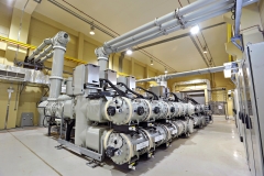 145kV Gas-insulated switchgear (F35) at the Shuqaiq HV substation in Saudi Arabia